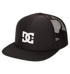 DC Shoes Mens Gas Station Trucker Cap, Black