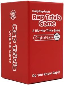 DailyRapFacts Rap Trivia: A Hip-Hop Trivia Game [A Fun Rap & Hip-Hop Party Game for Family or Group Game Night] The Original Rap Trivia Card Game
