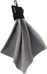 Alpine Innovations SPUDZ Ultra | Microfiber Cloth Screen Cleaner and Lens Cleaner | Closable Bottom | Black | 10 x 10 Inches