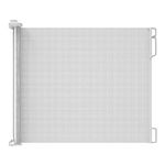 Extra Wide Indoor Retractable Gate, White