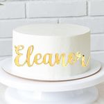 Custom Cake Topper - Personalized C