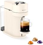Nespresso Vertuo Next Single Serve Coffee and Espresso Machine by Breville, White and Chrome