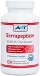 AST Enzymes Serrapeptase 80,000 SPU – 120 Vegetarian Capsules - Premium Natural Systemic Enzyme – Enteric-Coated Serrapeptase –