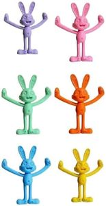 MAGMEN Magnetic Bunny Figures Travel Toys for Kids Ages 4+