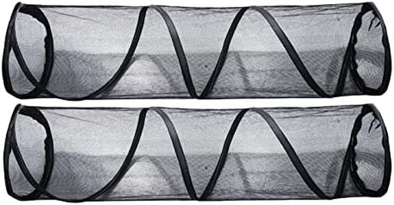 Portable Large Pop Up Pet Cat Tents Enclosures House for Outside Patio Indoor for Cat Puppy Rabbit Small Animals,Quick Opened,Independent or can be Connected to Tunnels