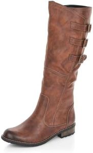 Remonte R3370, Bottes Hautes Femme, Marron Chestnut 22, 38 EU