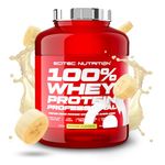 Scitec Nutrition 100% Whey Professional Protein Powder - 2350g, Banana, 108114