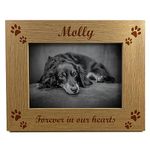 Red Ocean Personalised Forever In Our Hearts Photo Frame Dog Cat Memorial Gifts Remembrance Gifts Keepsake