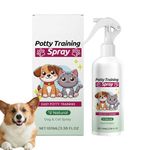 Fankayi 100ml Potty Training Liquid for Dogs,Dog Potty Training Spray,Pet Defecation Inducer,Puppy Toilet Training Aid,Anti Chew Spray for Dogs,Corrects Pet Toilet Behavior,for Indoor & Outdoor Use
