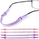 4pcs Kids Glasses Strap Eyewear Retainer Adjustable Sport Glasses Straps Sunglasses Straps Holder for Kids Toddler Girls