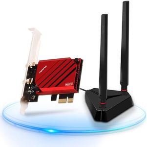 FENVi BE8800pro WiFi 7 PCIe Card - 9.3Gbps Tri-Band Adapter BE200NGW Chip with BT 5.4 for Gaming & Desktop, Windows 11/10 (AMD Motherboards Not Supported)