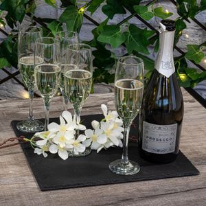 LAV Champagne Flutes 220ml – 12-Pack Glass Set