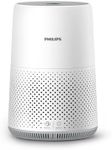 Philips 800i Series Compact Air Purifier, 49m2, HEPA & Activer Carbon Filter, Removes Up To 99,5% Of The Particles & Aerosols From The Air*, Connected with Air+ App, White (AC0850/70)