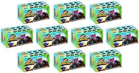 Hot Wheels Key Launcher Mini Monster Trucks Series 2 Blind Box Party Favors Set of 10