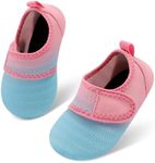 storeofbaby Water Shoes for Infant Baby Girls Quick Dry Non-Slip Outdoor Beach Pool Swim Socks, 0-6 Months