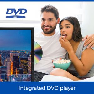 Cello 22" Full HD Frameless TV – Built-in DVD, Freeview HD, Satellite, HDMI/USB