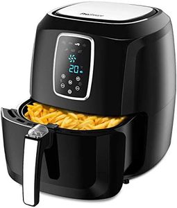 Pro Breeze 5.5L Air Fryer - XXL 1800W Air Fryer for Home Use with Digital Display, Timer and Fully Adjustable Temperature Control for Healthy Oil Free & Low Fat Cooking