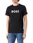 BOSS Men's T-Shirt RN T-Shirt, Black4, L