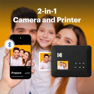 KODAK Mini Shot 3 Retro Instant Camera Printer – Portable Photo Printer