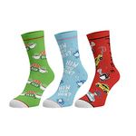 Friends Logo Central Perk 3 Pack Crew Socks