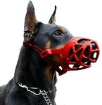 Dog Muzzle, Breathable Basket Muzzl