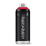 MTN Spain Hardcore 2 Spray Paints 400ML - Vivid Red (Free 3 Hardcore Spray Paint Caps Worth Rs. 105)