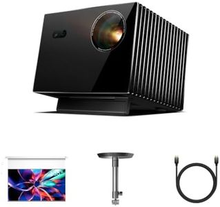 Hidden Pro Picture Cinema Solution:AWOL Valerion Max 4K Laser Projector with 150" PureVision Motorized Projector Screen and Ceiling Mount&HDMI Cable 12m