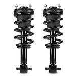 Front Left & Right Side Struts w/Coil Springs Assembly for 2007-2013 Chevrolet Silverado, GMC Sierra 1500 Replace for 139105 1336333 810340 (Set of 2)