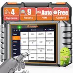 FOXWELL OBD2 Scanner NT716 ABS SRS Engine Transmission Diagnoses, TPMS ABS Bleeding EPB SAS TPS Oil Reset Code Reader, Android 5.5” Touchscreen Tablet Diagnostic Scan Tool for All Cars - Free Upgrade