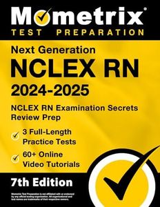 Next Generation NCLEX RN 2024-2025: 3 Full-Length Practice Tests, 60+ Online Video Tutorials, NCLEX RN Examination Secrets Review Prep: [7th Edition]