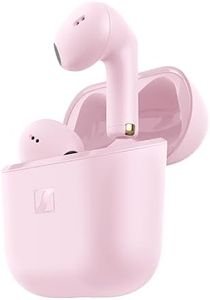 Sennheiser ACCENTUM Wireless Earbuds - Open Ear Buds Design, Dynamic Sound & Bluetooth 5.3, IPX4 Splash Protection, 28 Hours Battery Life, USB-C Charging Case, for Music, Phone Calls, Travel, Sakura