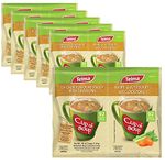 Telma Chicken Soup with Croutons - Packaged Instant Soups - Instant Packet Soup Cup - 2 x 24g (6-Pack)