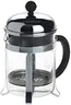 Bodum 17oz Chambord French Press Coffee Maker, High-Heat Borosilicate Glass, Polished Stainless Steel – Made in Portugal