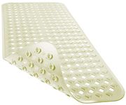 Yimobra Original Bath Shower Mat for Tub, Non Slip Bathtub Mats with Suction Cups, Drain Holes, Machine Washable, BPA,Phthalate Free, Beige