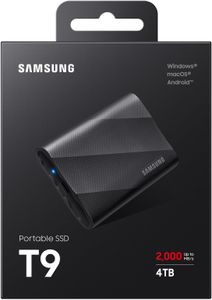 Samsung T9 Portable SSD 4TB – External Solid State Drive