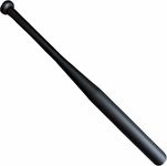 Aluminum Baseball Bat - 28 Inch 35 Oz - Softball, Self Defense, Batting Practice, Pickup Games and Home Security - Metal Tball Bat - KOTIONOK (Black)