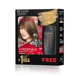 REVLON ColorSilk Hair Color with Keratin - 4N Medium Brown - (with Outrageous Shampoo 90 ml) (3S10978F36721341)