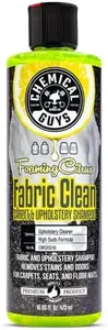 Chemical Guys CWS20316 Foaming Citrus Fabric Clean Carpet & Upholstery Cleaner (Car Carpets, Seats & Floor Mats), Safe for Cars, Home, Office, & More, 473 ml, Citrus Scent