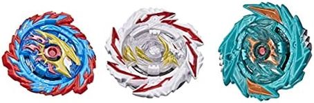 Beyblade Burst Surge Speedstorm - Tempest Cloud 3-Pack - Abyss Devolos D6, Demise Satomb, and Mirage Helios H6 Tops - Use in BeyBlades Stadium - Toys for Kids - F2294 - Ages 8+, Multicolour