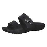 Crocs Unisex-Adult Classic Sandals, Black, 11 Men/13 Women