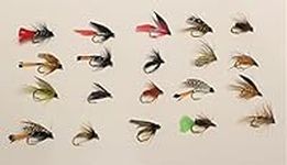 Jackal Outdoors 20 Piece Mixed Wet Trout Flies