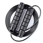 Redify Jump Rope,Jump Ropes for Fitness for Women Men and Kids,Speed Jumping Rope for Workout with Ball Bearings,Adjustable Skipping Rope for Exercise&Slim Body at Home School Gym