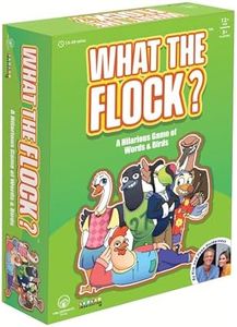 Skyler Imagination - What The Flock | A Hilarious Game of Words & Birds - Perfect for Word Enthusiasts and Bird Lovers Alike - Hours of Laughter and Language Play Await