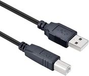 RUITEXUN USB-A to USB-B 2.0 Cable, USB 2.0 Cable 1m/3.3ft for Printer or External Hard Drive