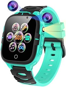 ELEJAFE Orologio Smartwatch Bambini con 24 Giochi, Smartwatch Bambini Telefono per Ragazzo e Ragazza Musica Telecamera SOS Cellulare Torcia Sveglia, Orologio Bambino Bambina Bambini 3-12 Anni Regalo