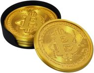 Bitcoin (BTC) Coaster Set - 4 Coast