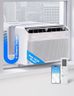 Midea 12,000 BTU U Shaped Smart Inverter Window Air Conditioner - Cools 550 Sq Ft, Ultra Quiet with Open Window Operation - Alexa/Google Assistant Compatible, 37% Energy Savings, Remote (2026 Edition)