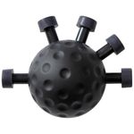 Hand Grip Strengthener Ball – 20-45KG Resistance, Ergonomic Finger Exerciser for Athletes, Climbers, Musicians, Stress Relief, Therapy & Grip Training..1 Psc (Multicolor)