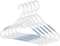 Whitmor Sure-Grip Plastic Hangers Set of 5