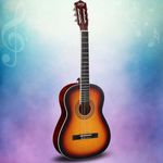 Alpha 39 inch Guitar, Acoustic Clas